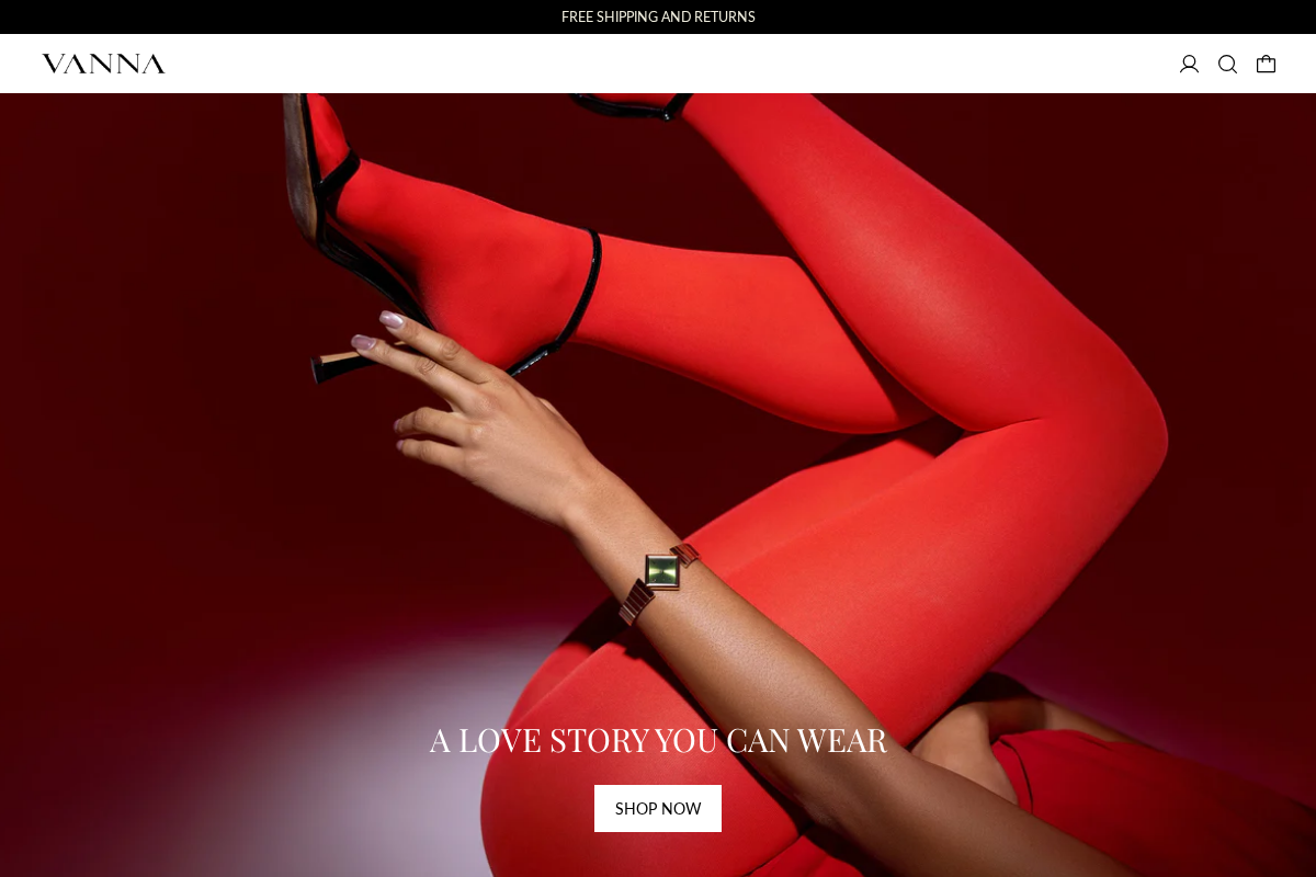 Vanna homepage screenshot