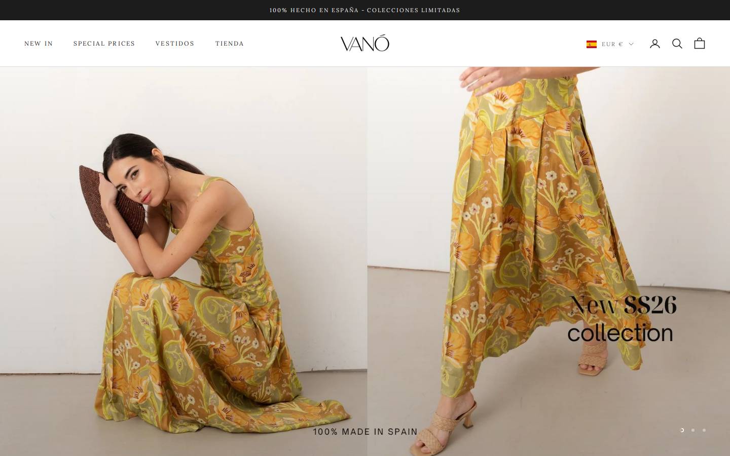 vano-studio.com homepage screenshot