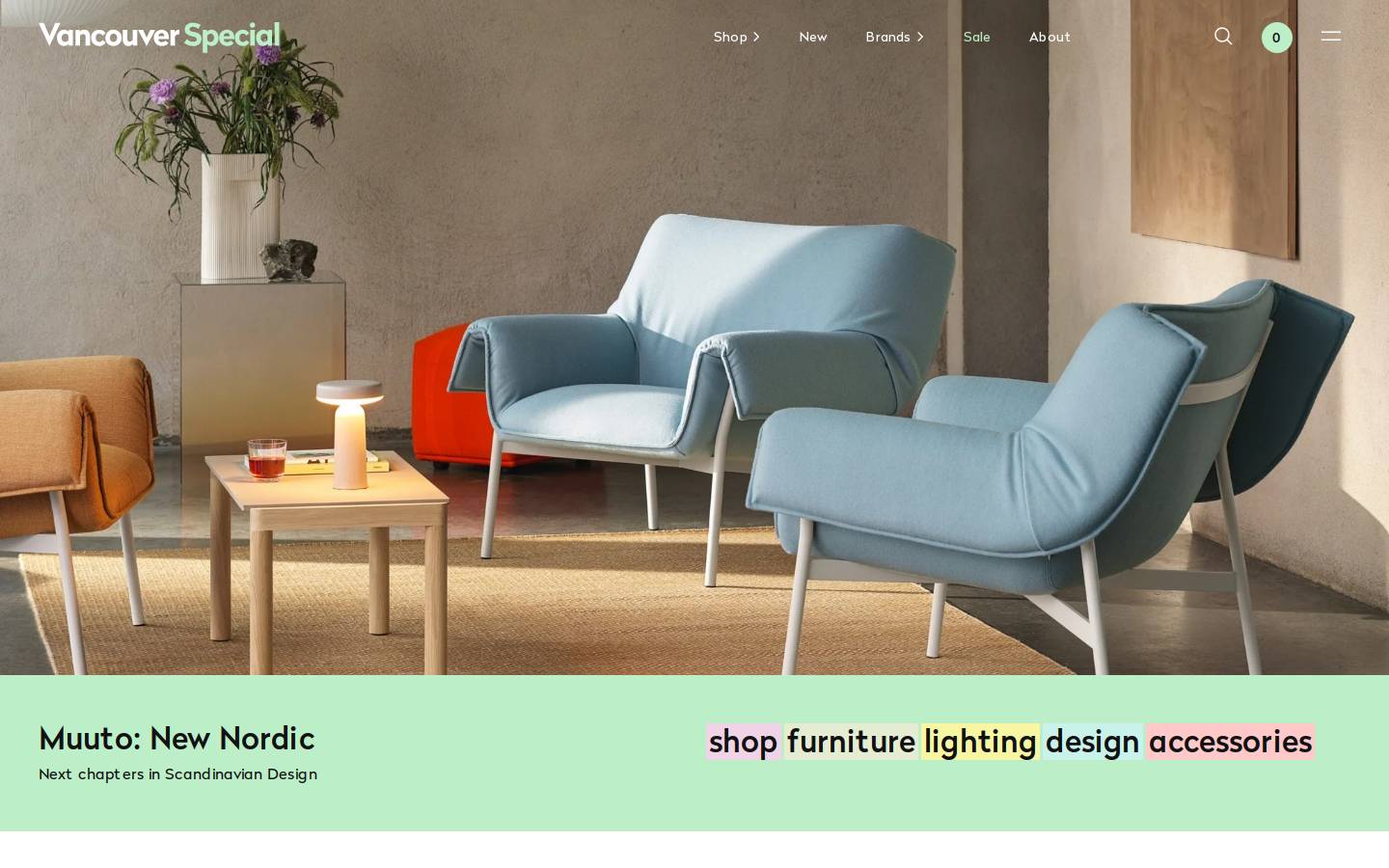 vanspecial.com homepage screenshot
