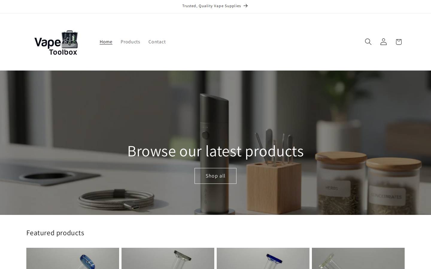 vapetoolbox.com homepage screenshot