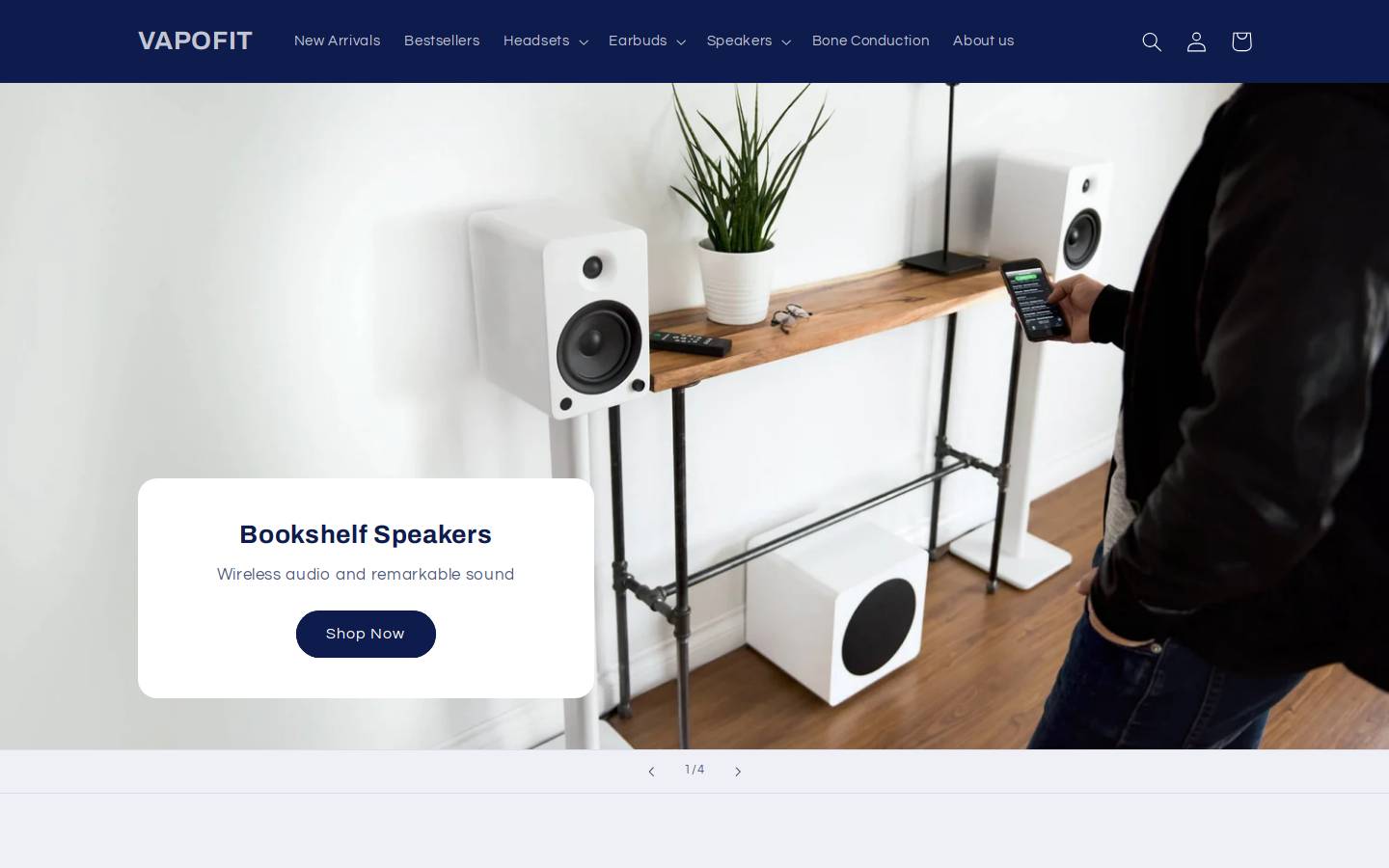 vapofit.com homepage screenshot