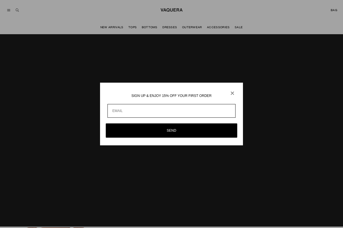 VAQUERAVaqueraBagMenuSearchVaqueraBag homepage screenshot