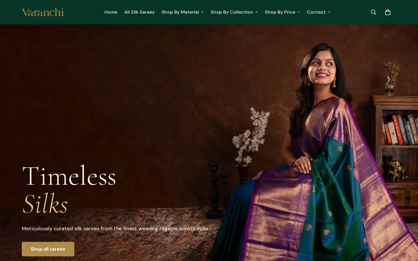 varanchi.com homepage screenshot