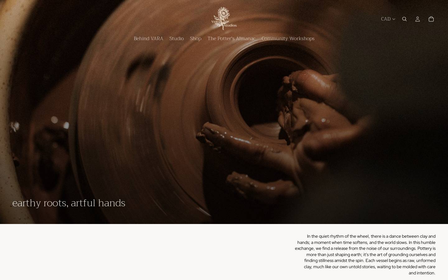varastudios.com homepage screenshot