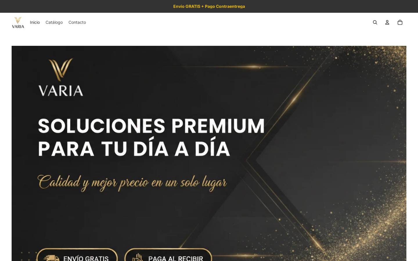 variatienda.online homepage screenshot