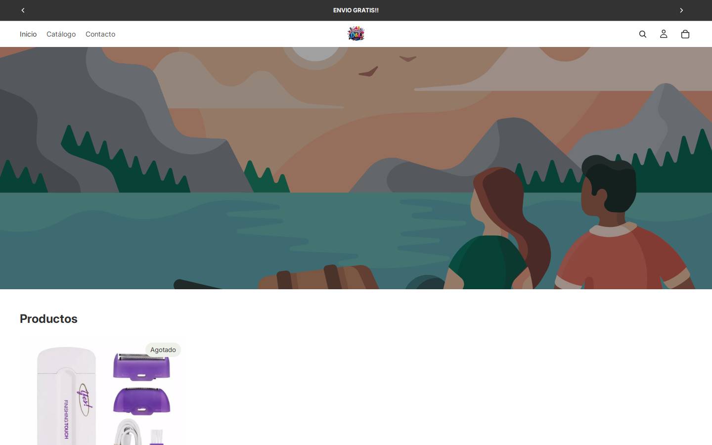 variedadesdyl.com homepage screenshot