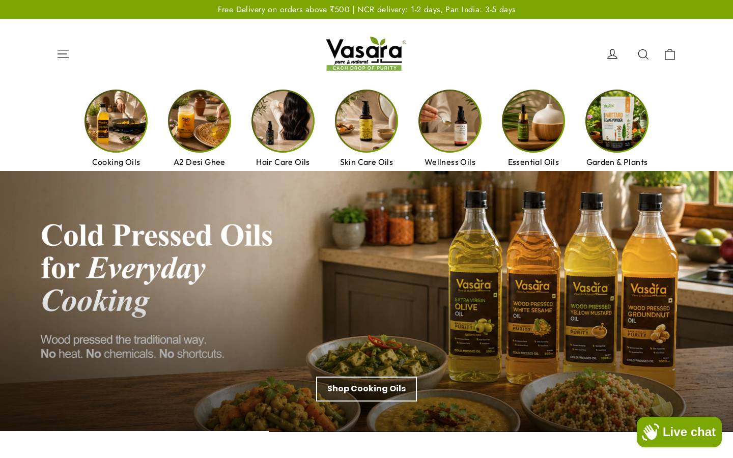 vasara.co.in homepage screenshot