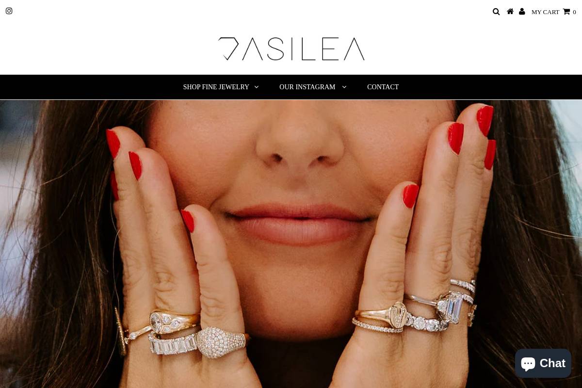 vasilea.com homepage screenshot