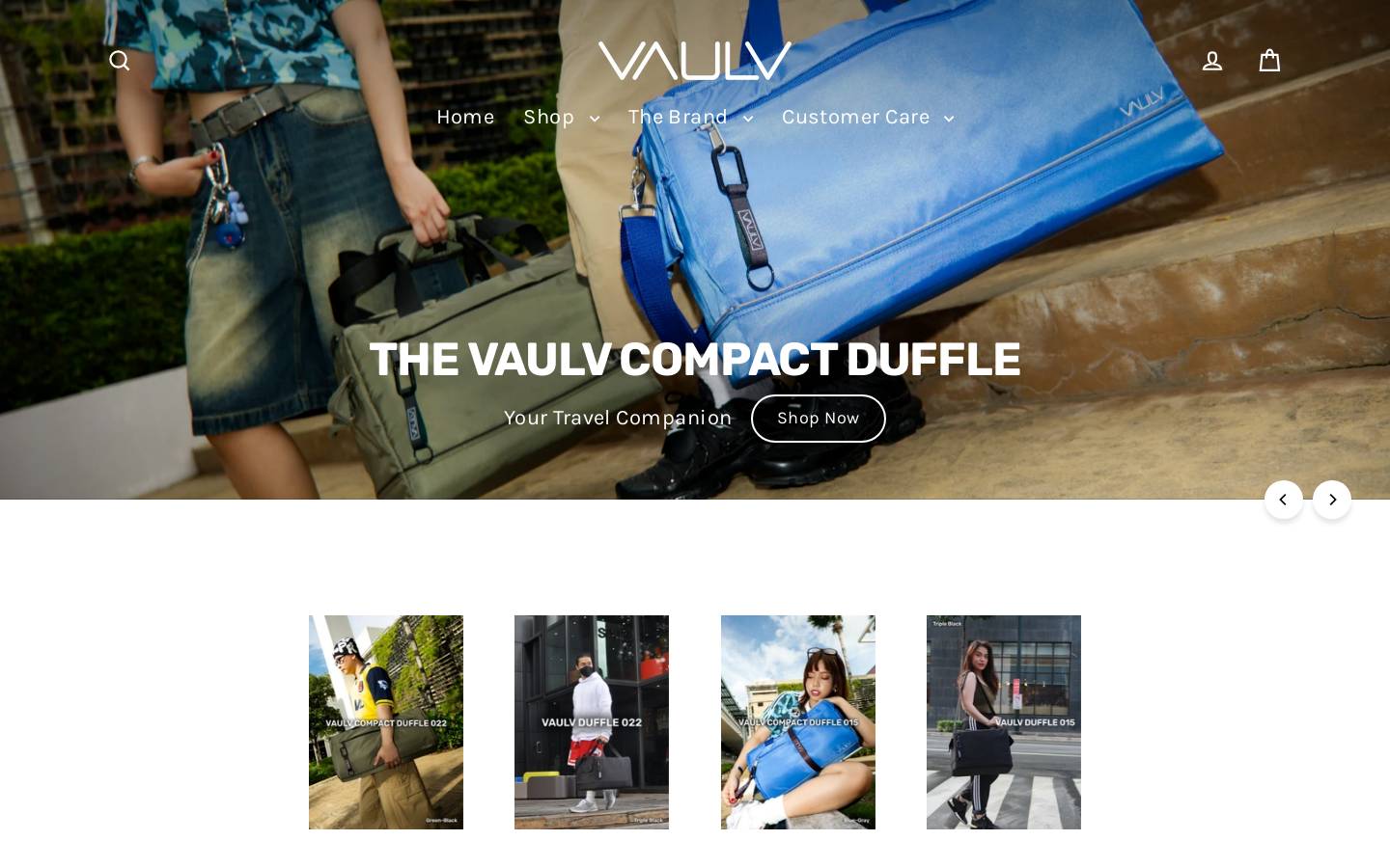 vaulv.com homepage screenshot