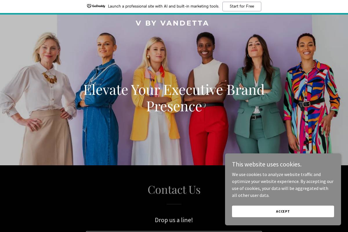 vbyvandetta.com homepage screenshot