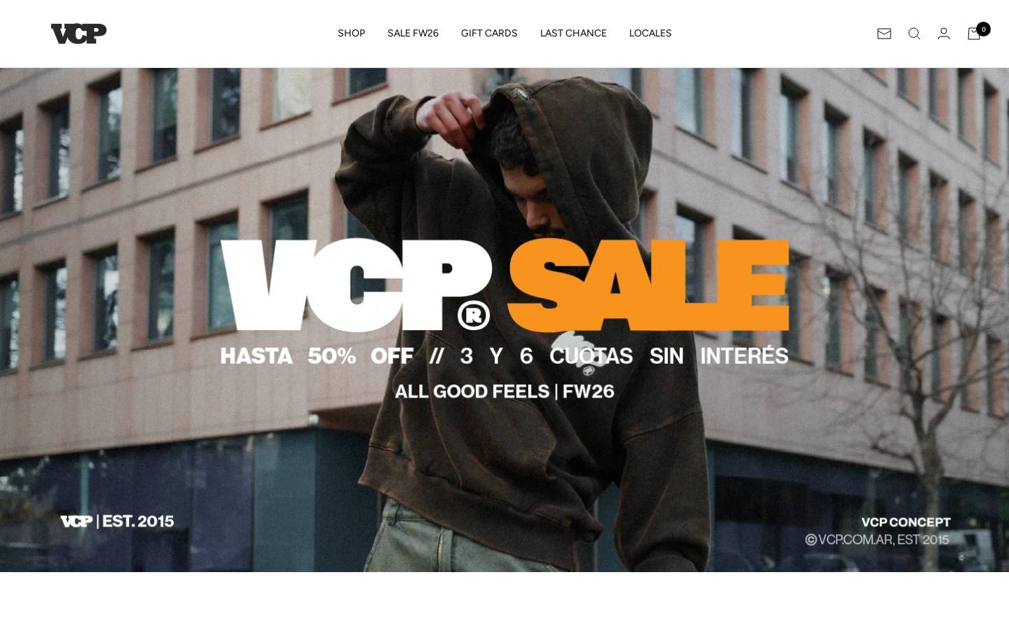 vcp.com.ar homepage screenshot