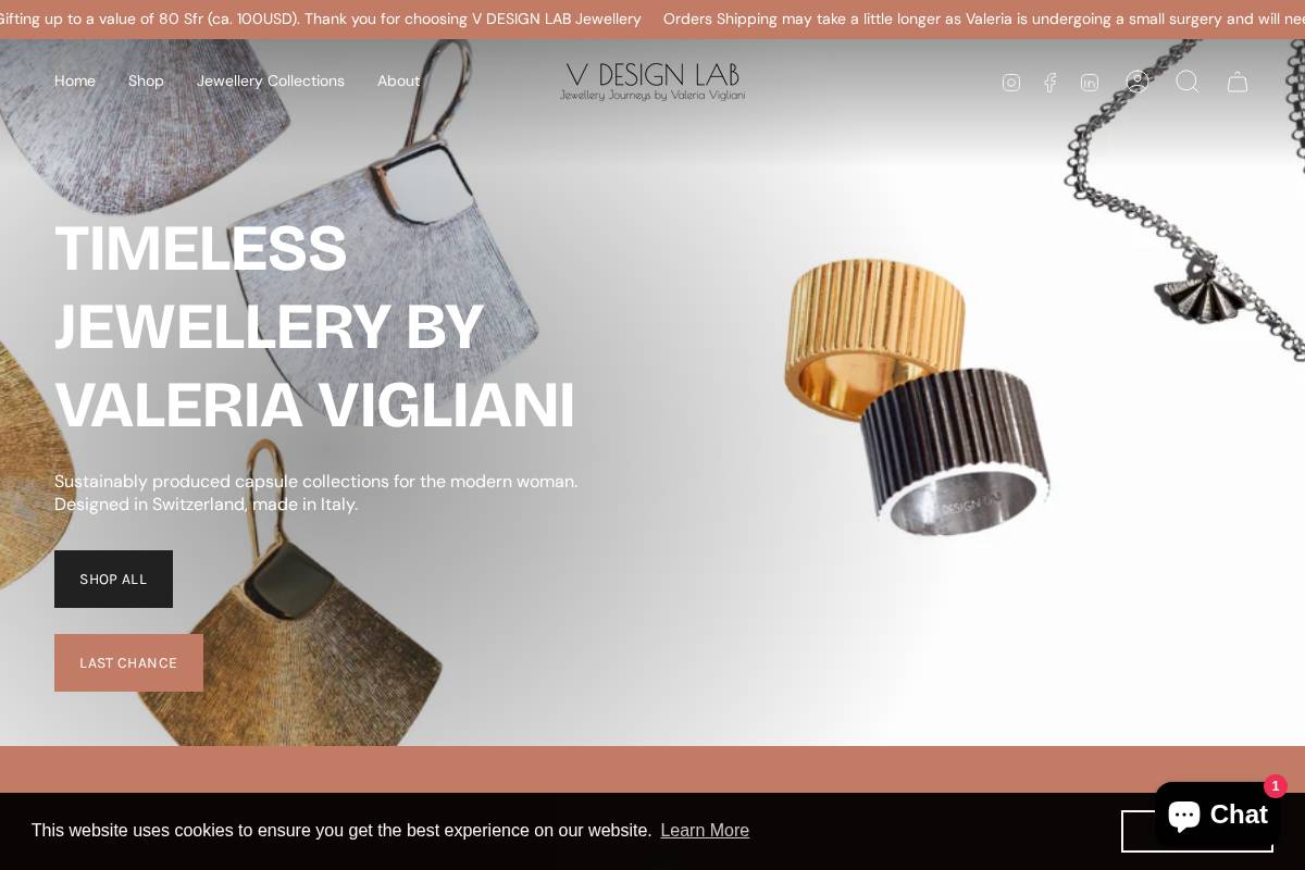 vdesignlab.ch homepage screenshot