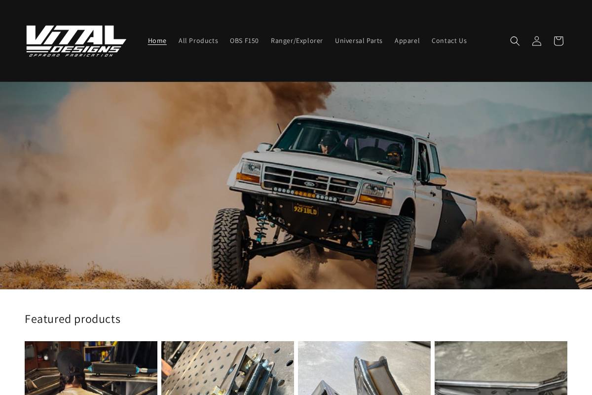 vdoffroad.com homepage screenshot