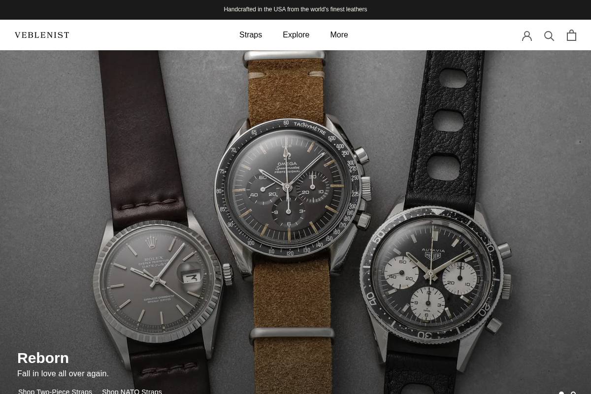 veblenist.com homepage screenshot