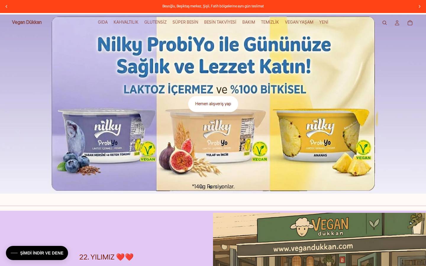 vegandukkan.com homepage screenshot