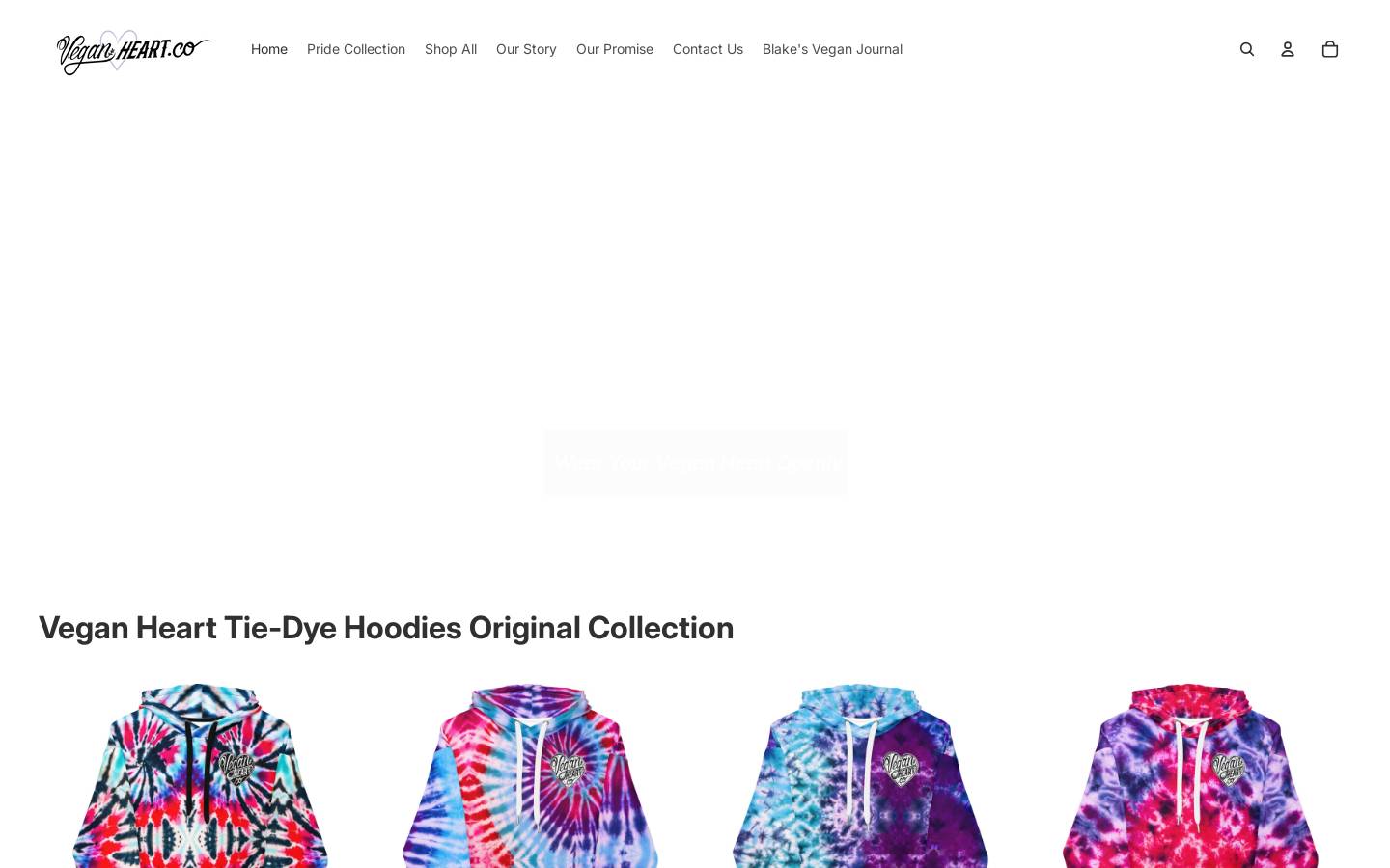 veganheart.shop homepage screenshot