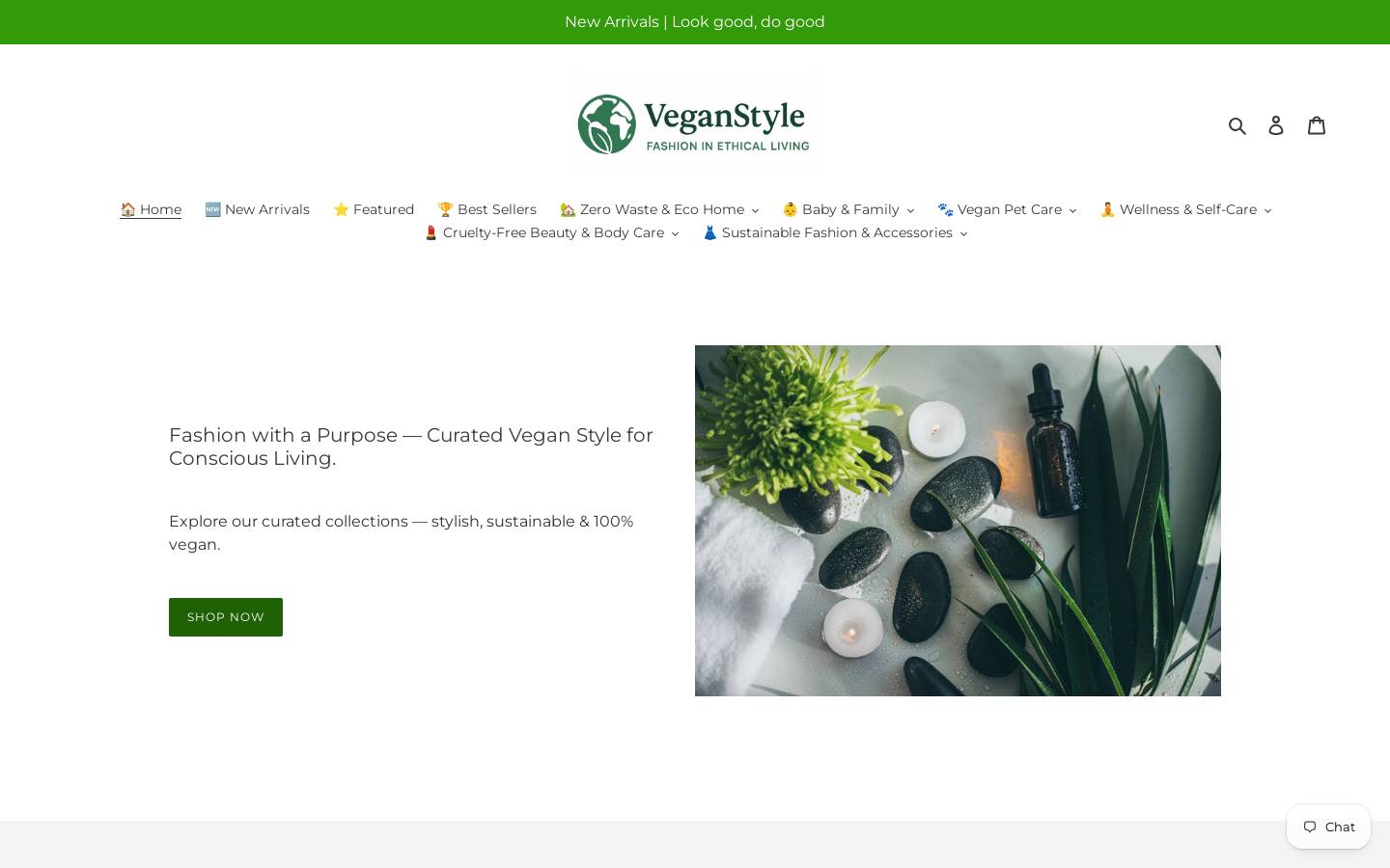 veganstyle.org homepage screenshot