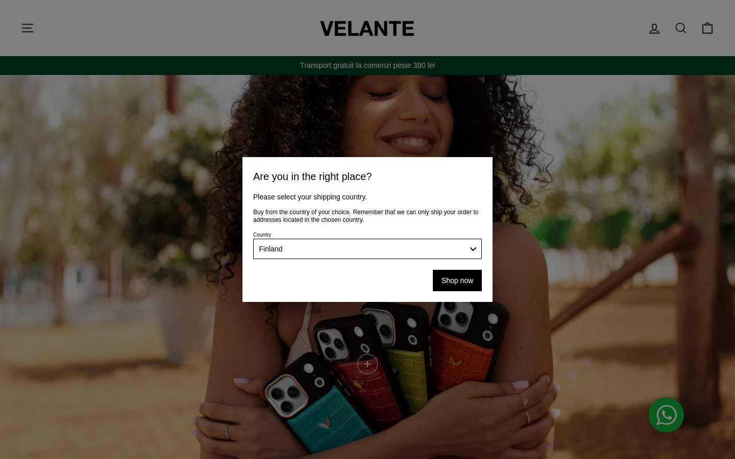 velanteofficiale.ro homepage screenshot