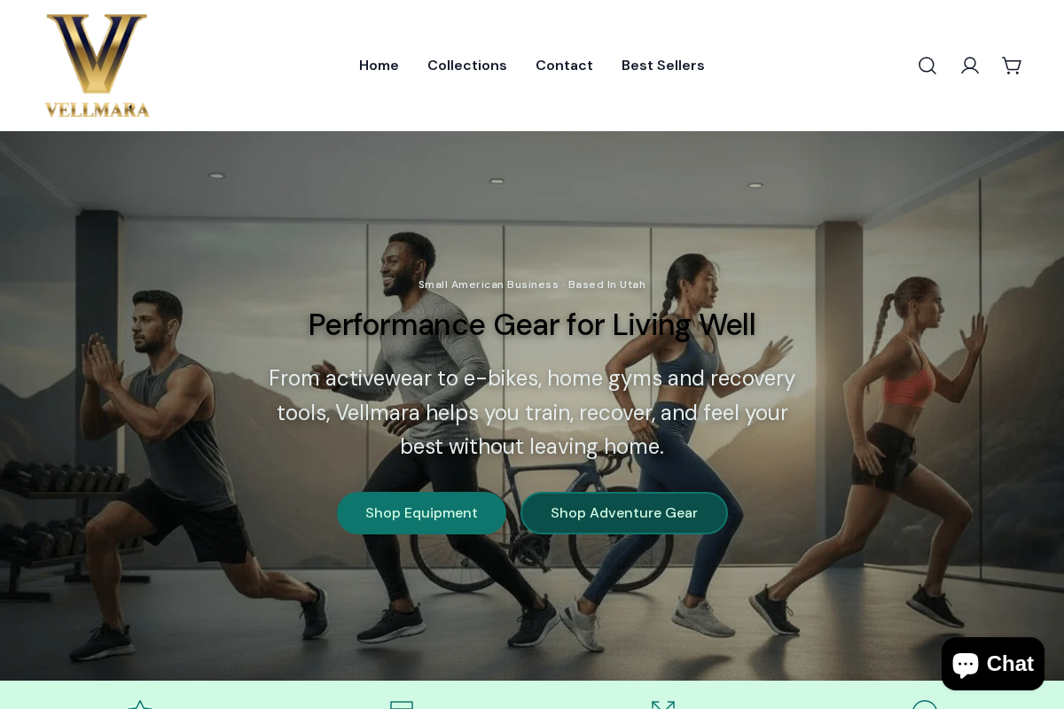 Vellmara homepage screenshot
