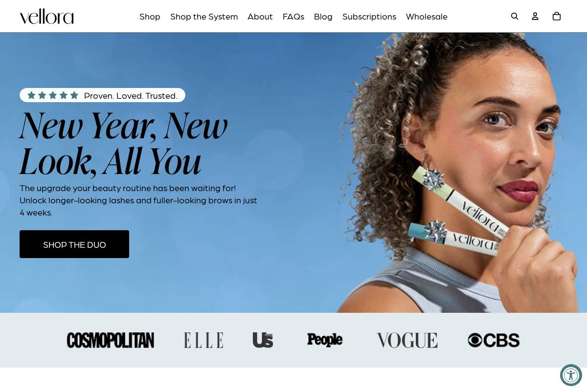 vellora.co homepage screenshot