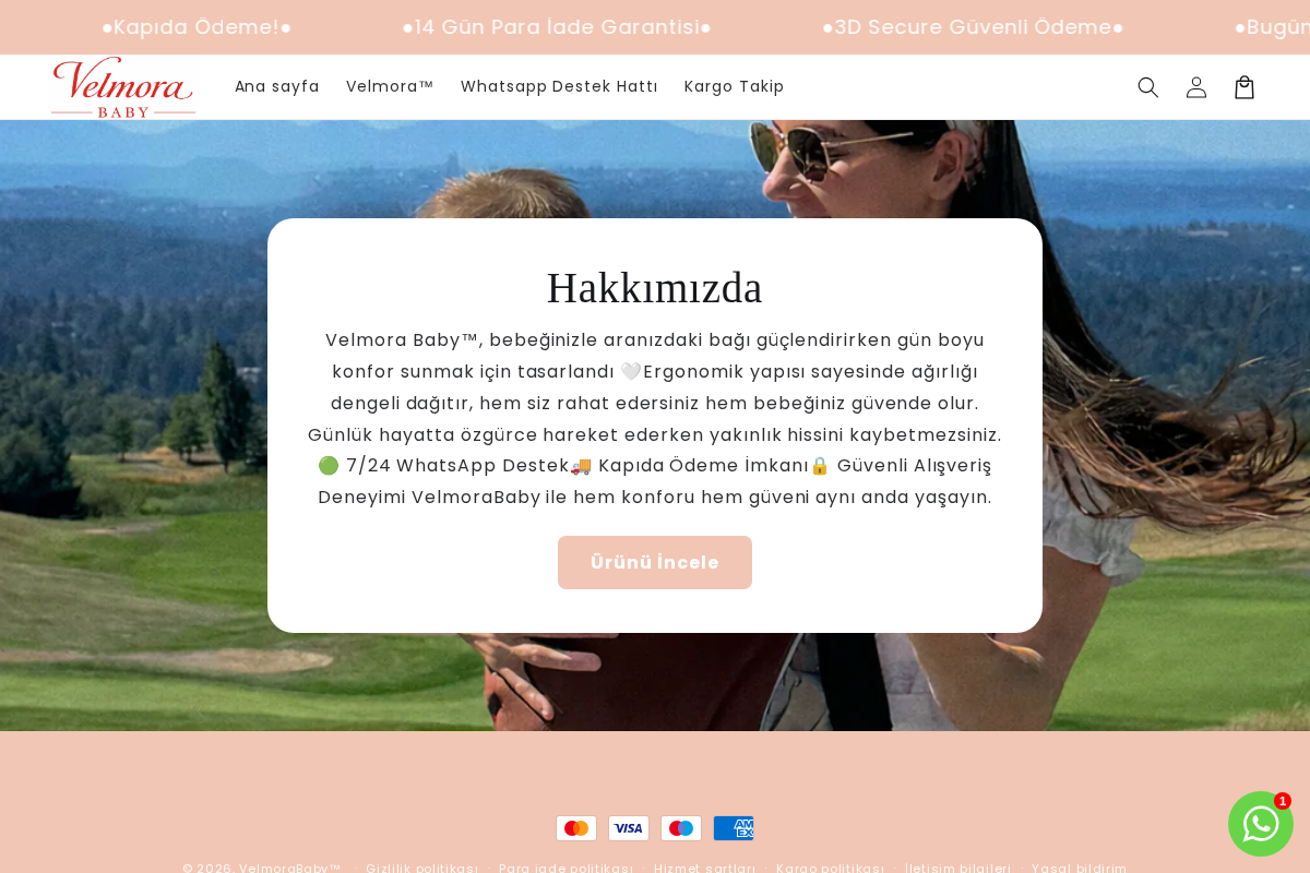 VelmoraBaby™ homepage screenshot