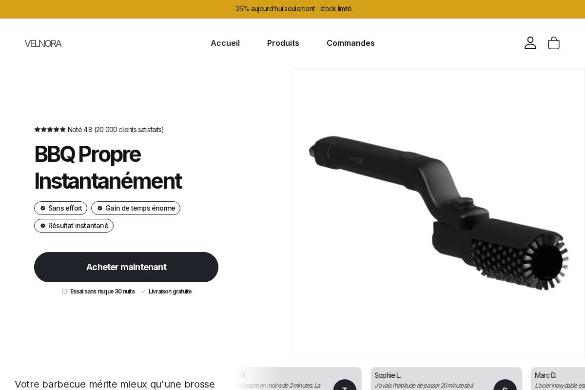 velnora.fr homepage screenshot