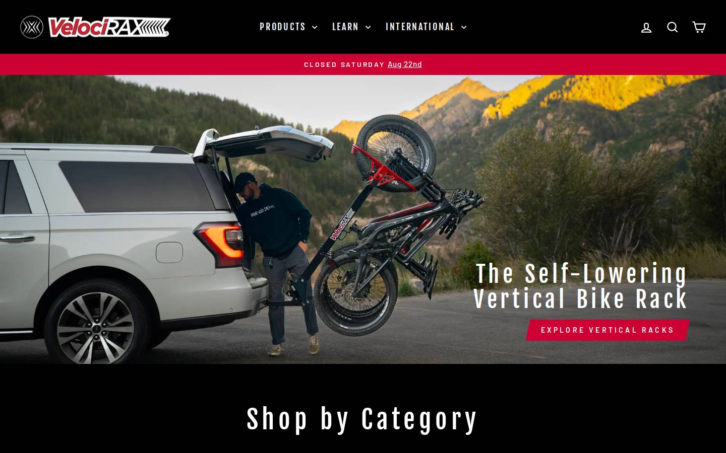 velocirax.com homepage screenshot