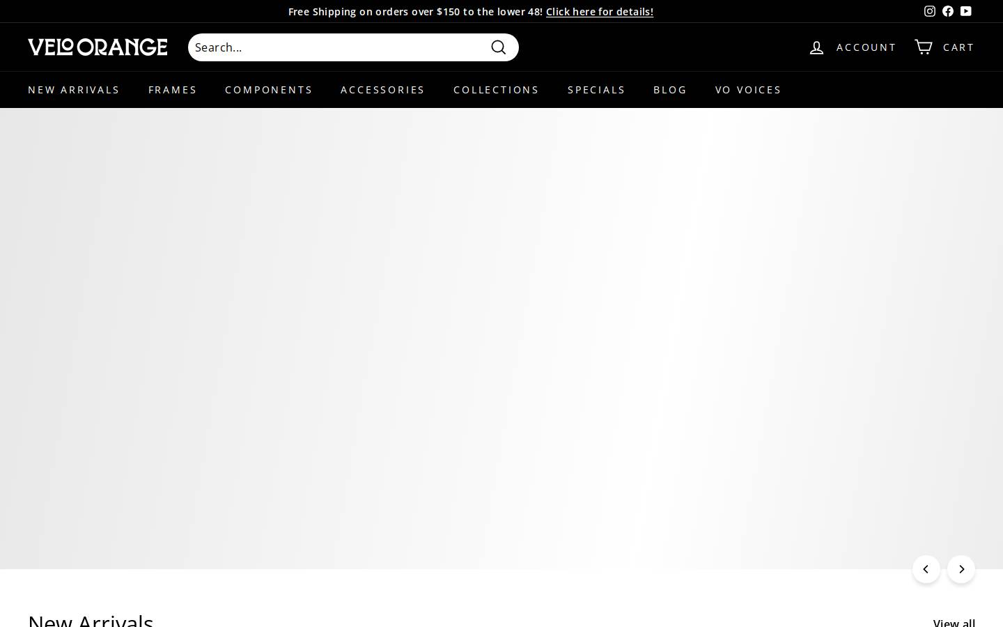 veloorange.net homepage screenshot