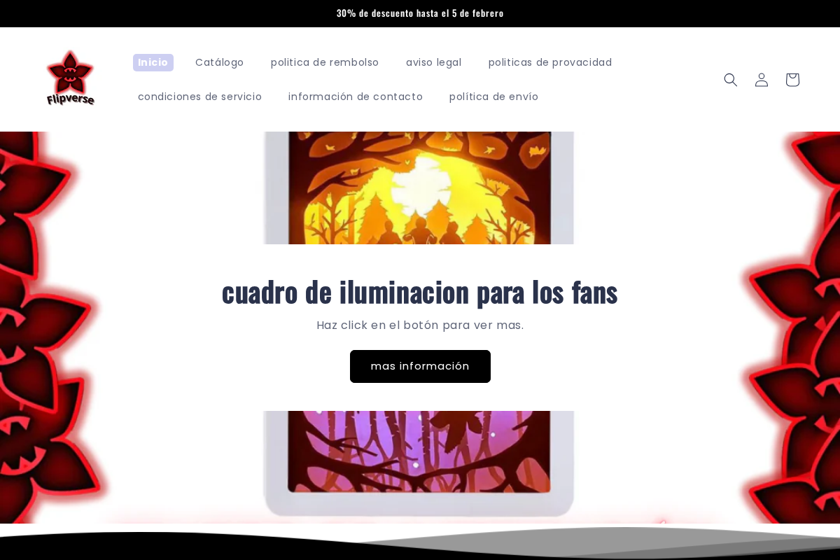 flipverse homepage screenshot