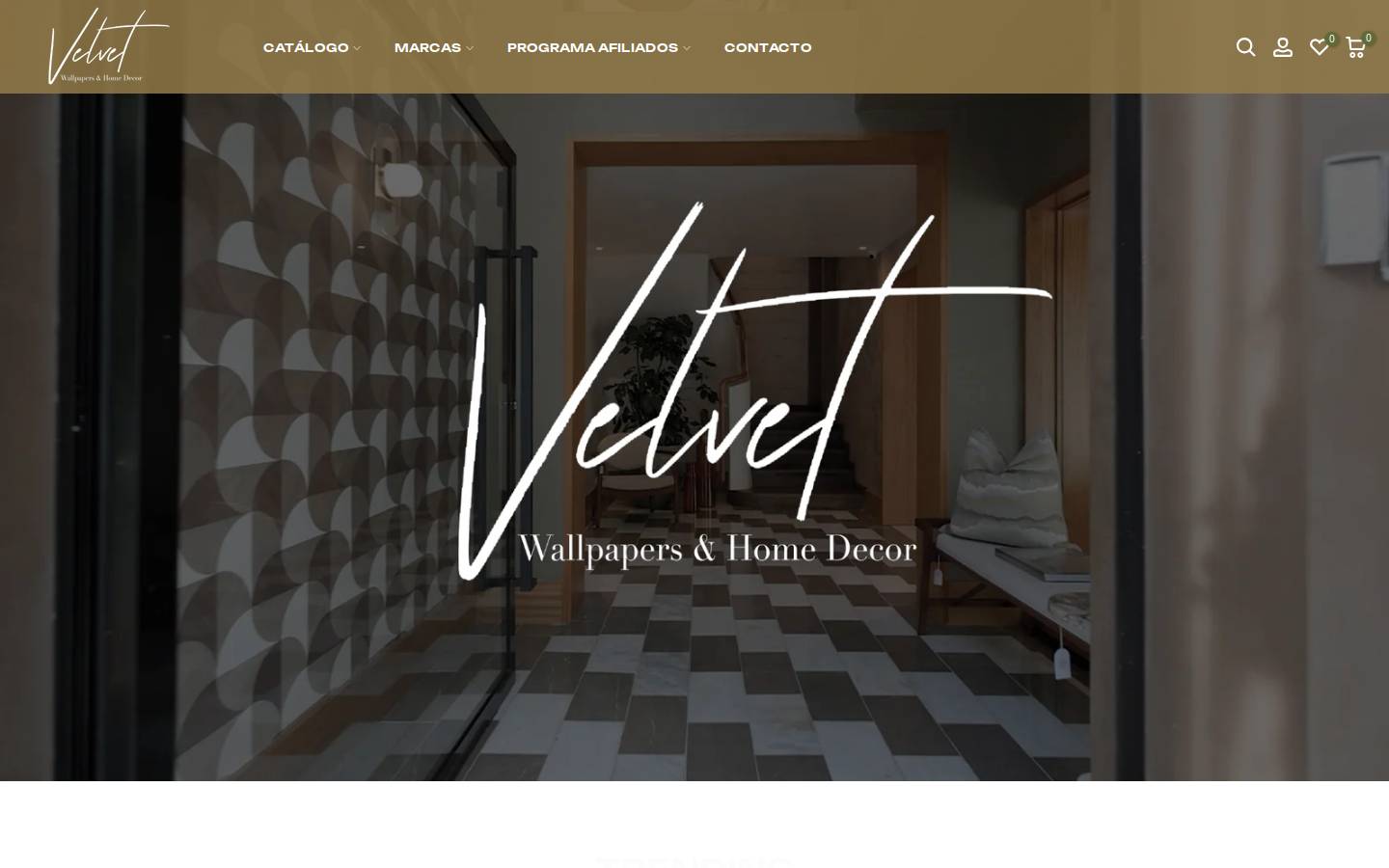 velvethomedecor.com homepage screenshot