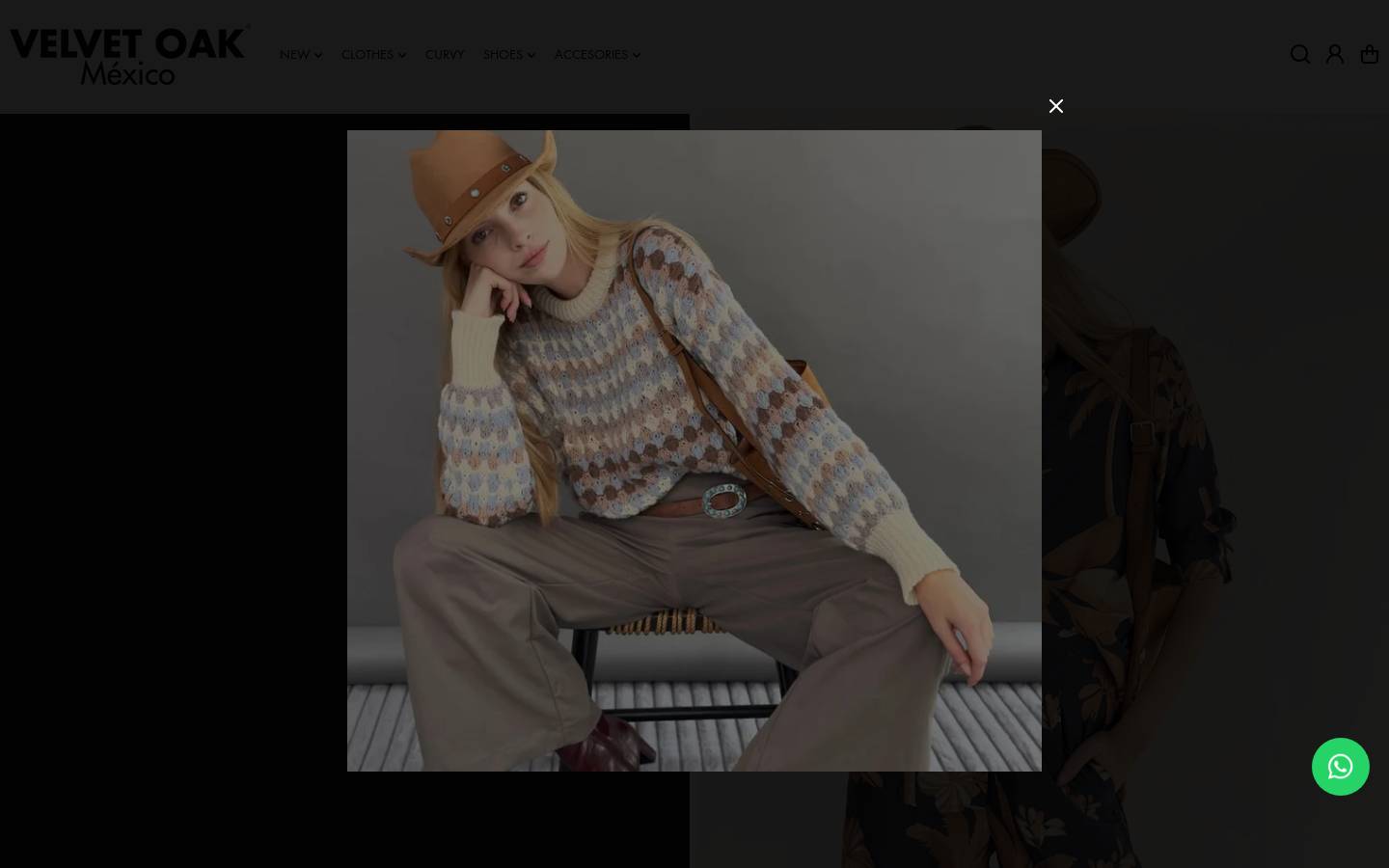 velvetoak.mx homepage screenshot