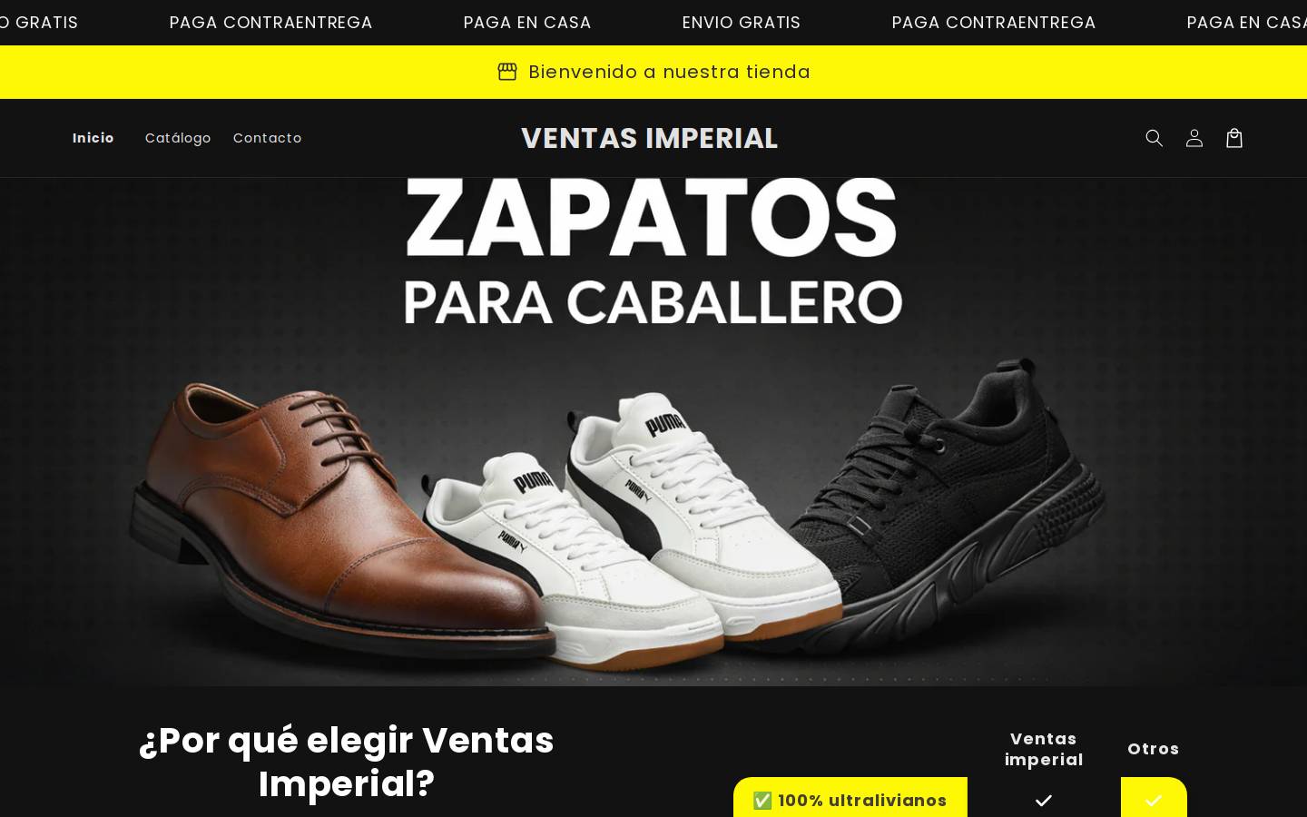ventasimperial.store homepage screenshot