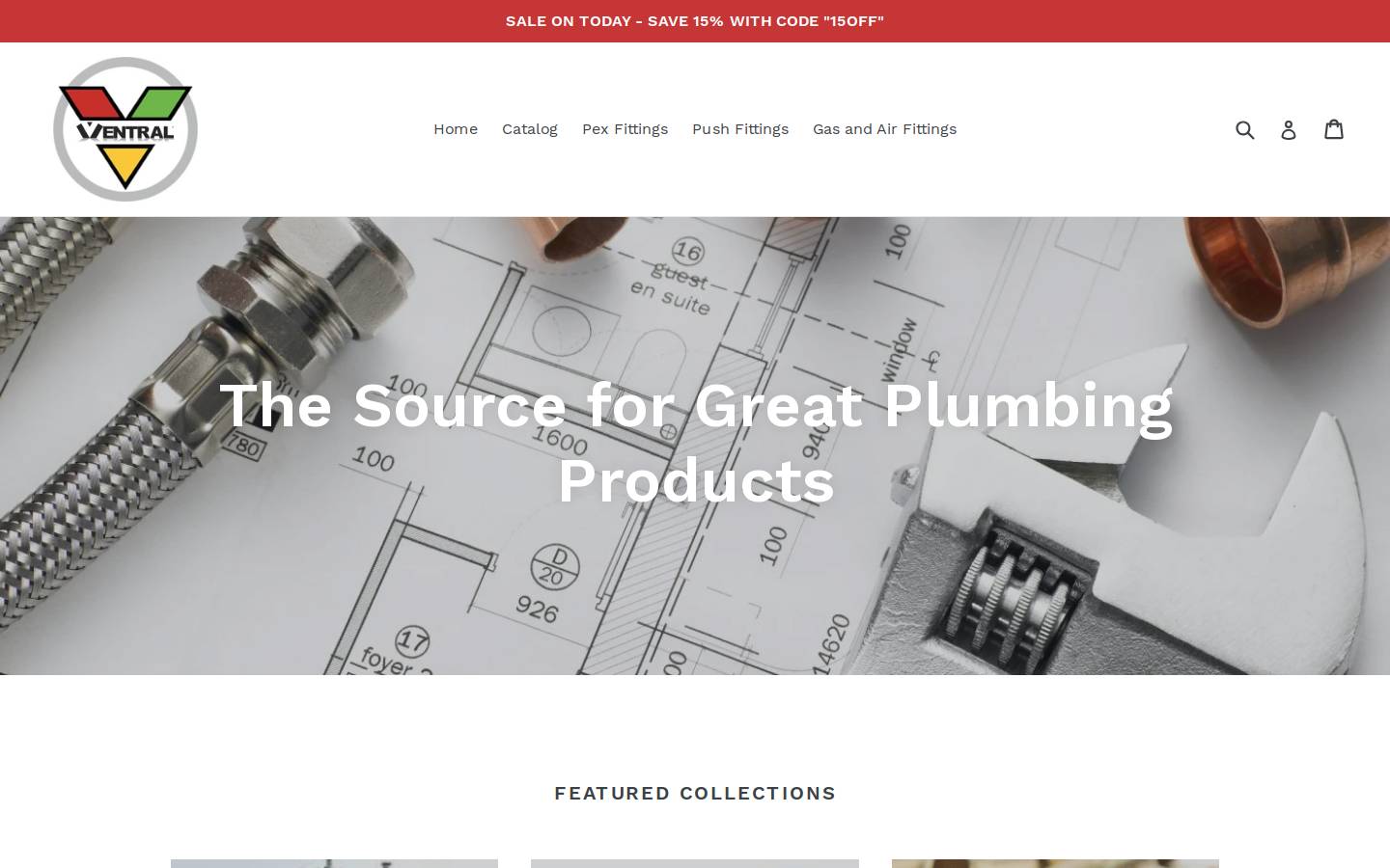 ventralfin.com homepage screenshot