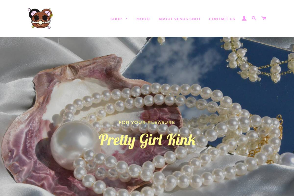 venus-snot.com homepage screenshot