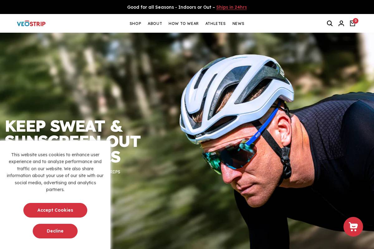 veostrip.com homepage screenshot