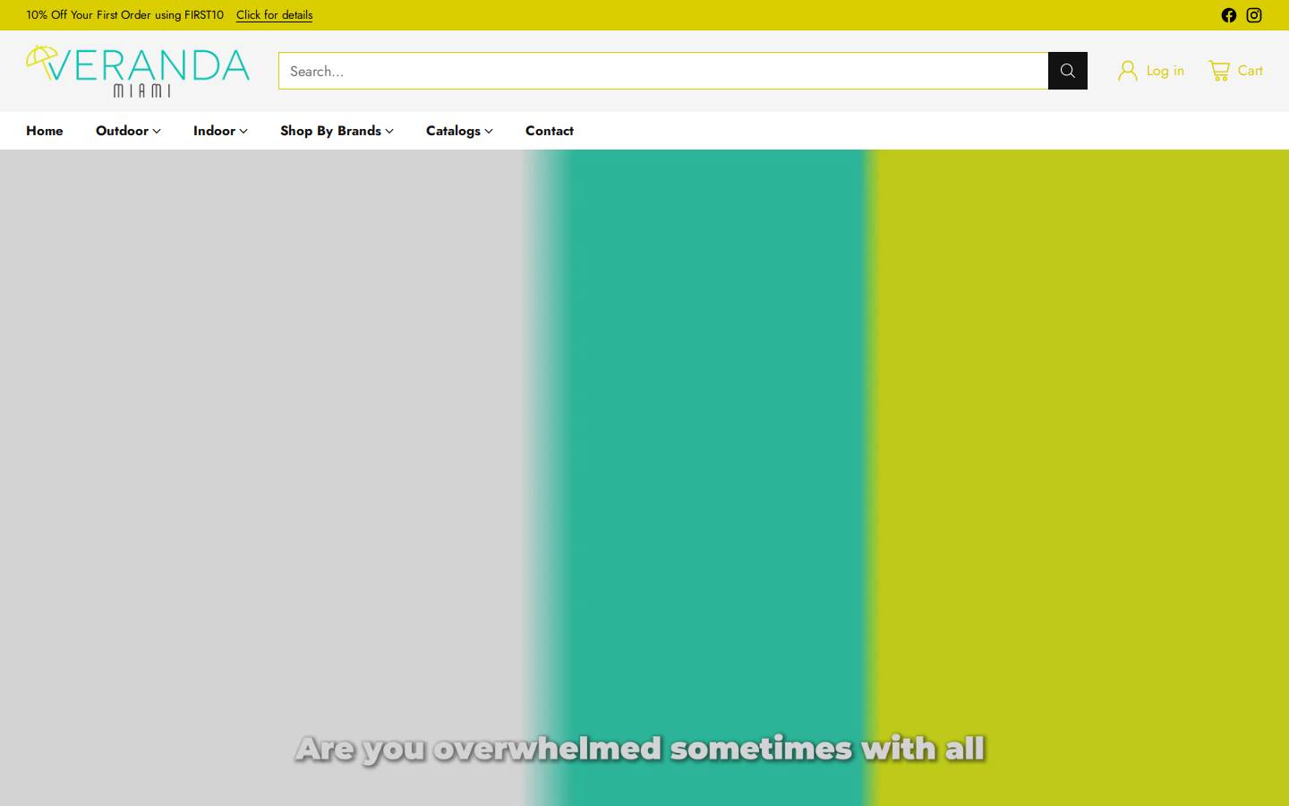 verandamiami.com homepage screenshot