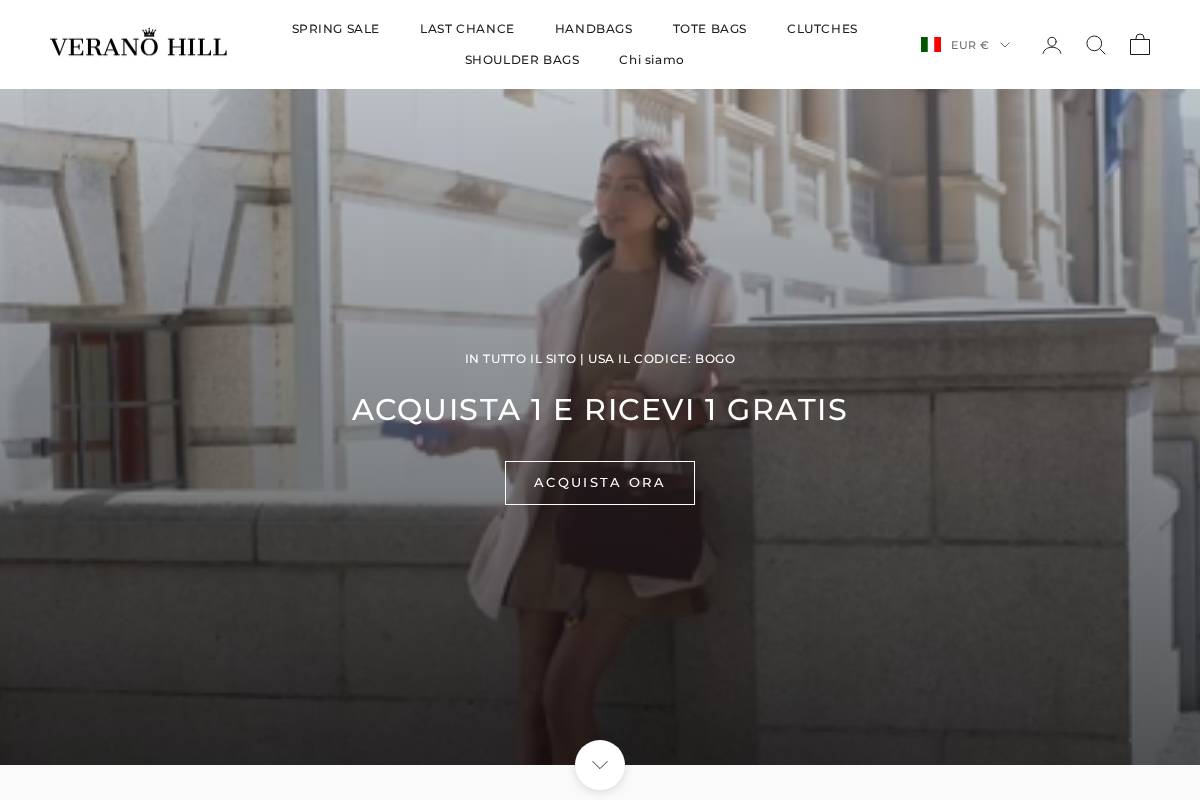 Verano Hill homepage screenshot