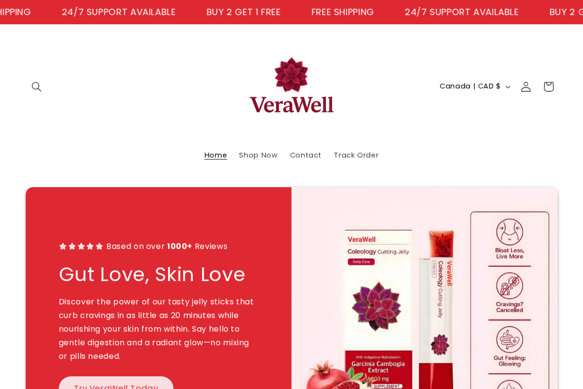 Resilia homepage screenshot