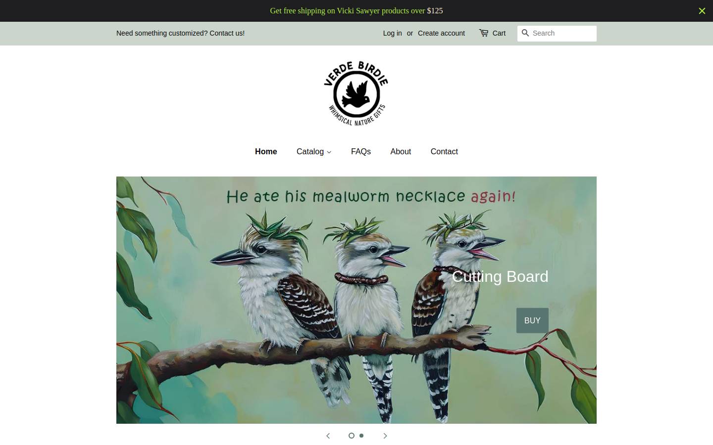 verdebirdie.com homepage screenshot