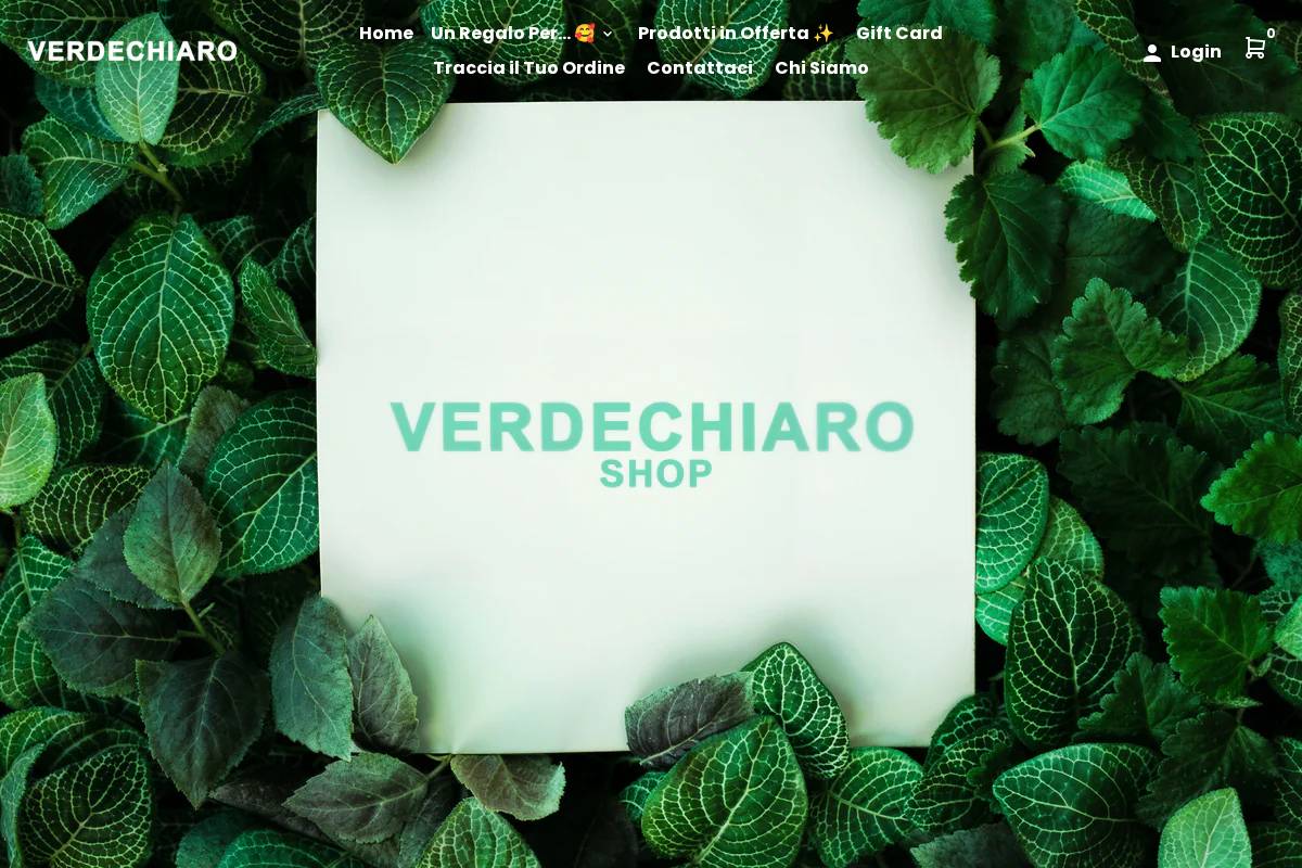VerdeChiaro homepage screenshot