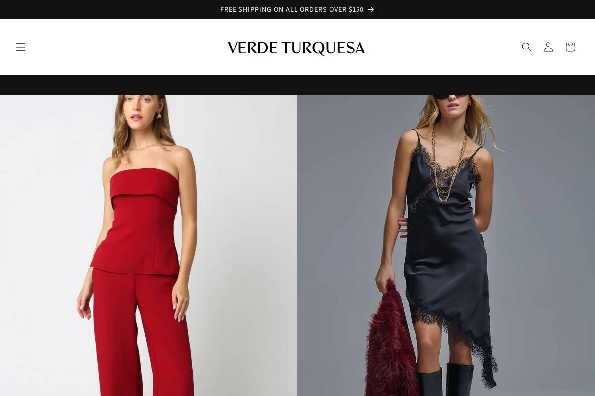 verdeturquesa.com homepage screenshot