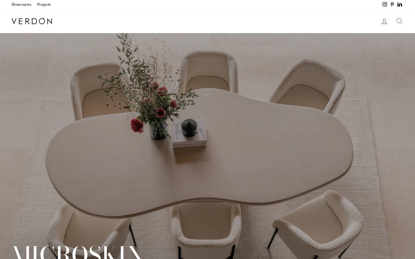 verdonasia.com homepage screenshot