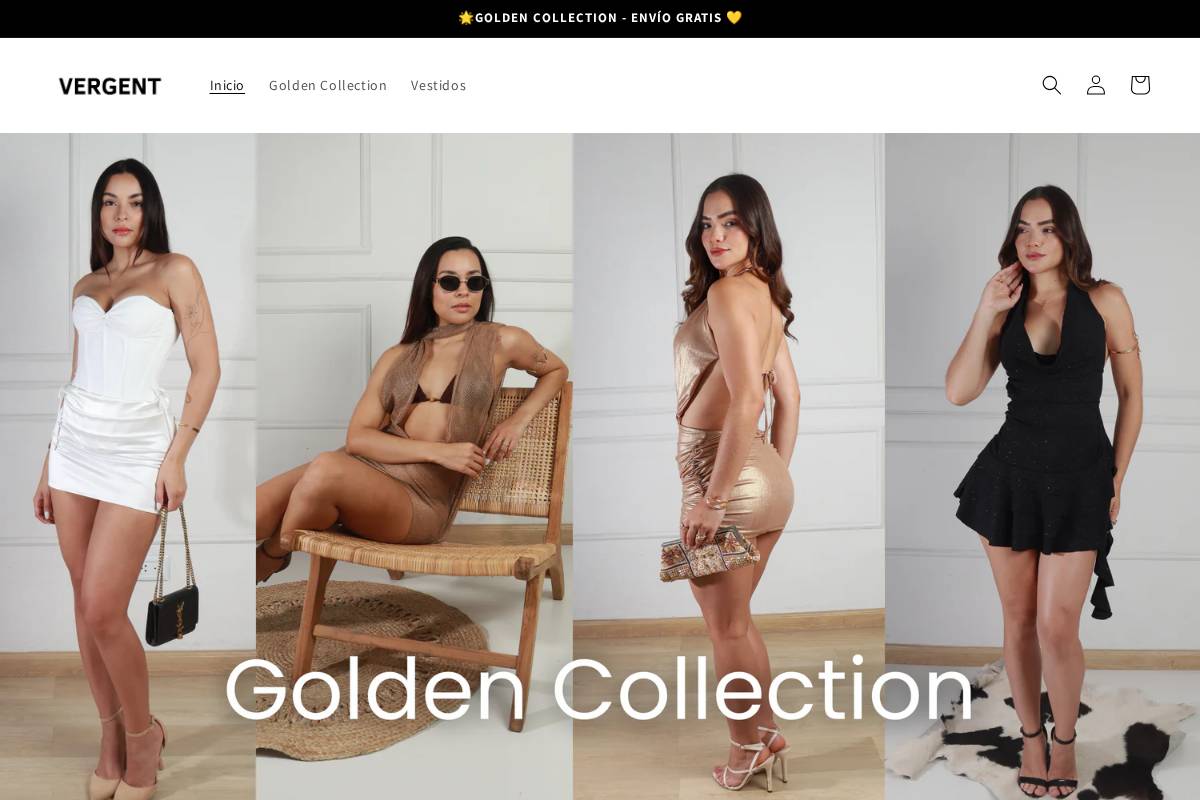 vergentperu.com homepage screenshot