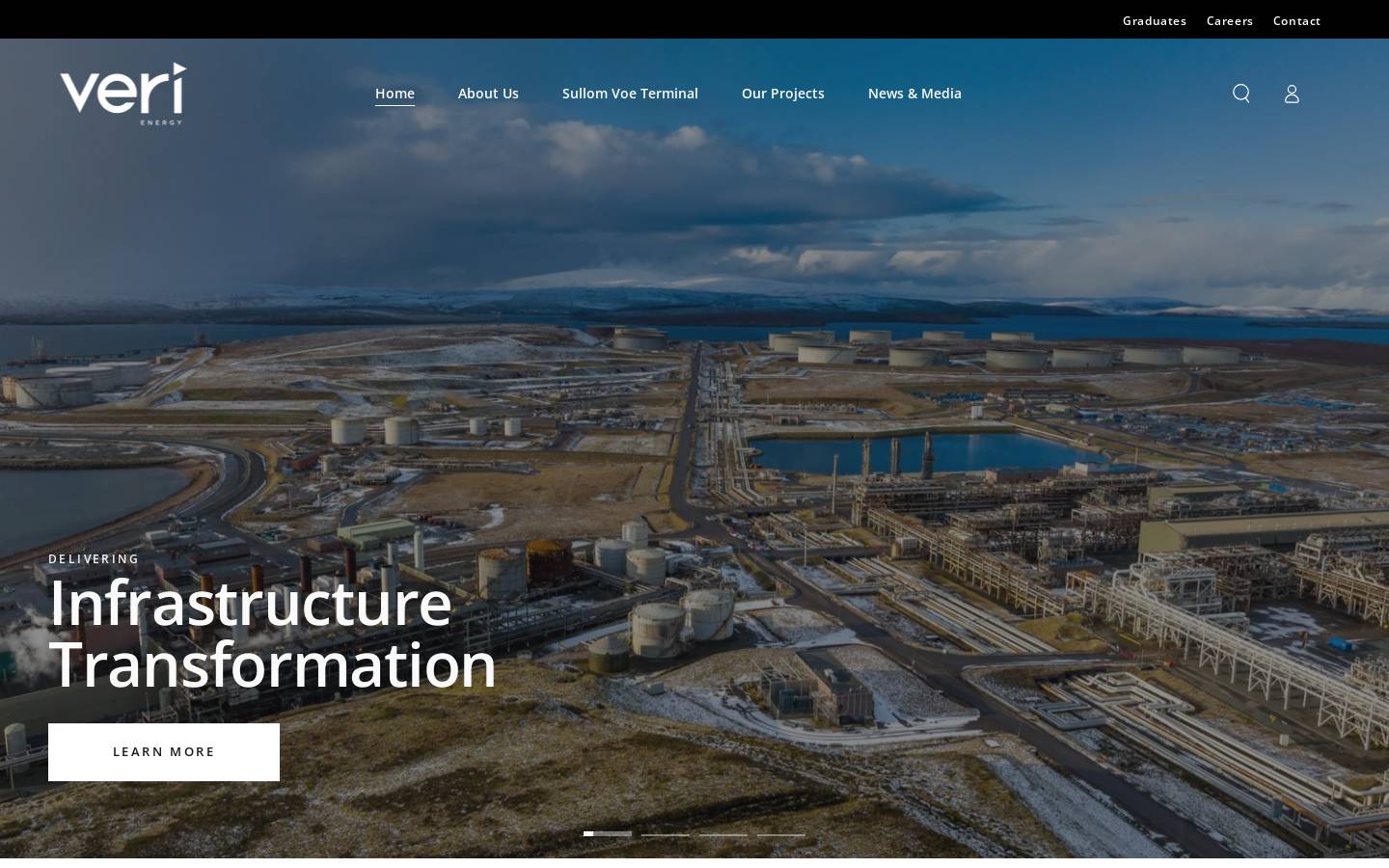 verienergy.com homepage screenshot