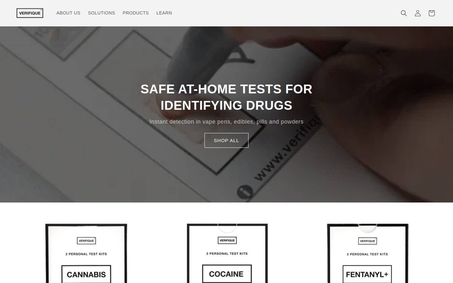 verifique.net homepage screenshot