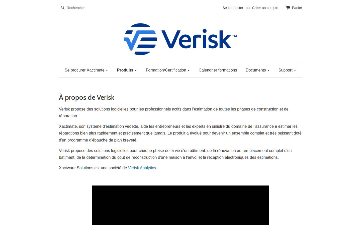 veriskquebec.com homepage screenshot
