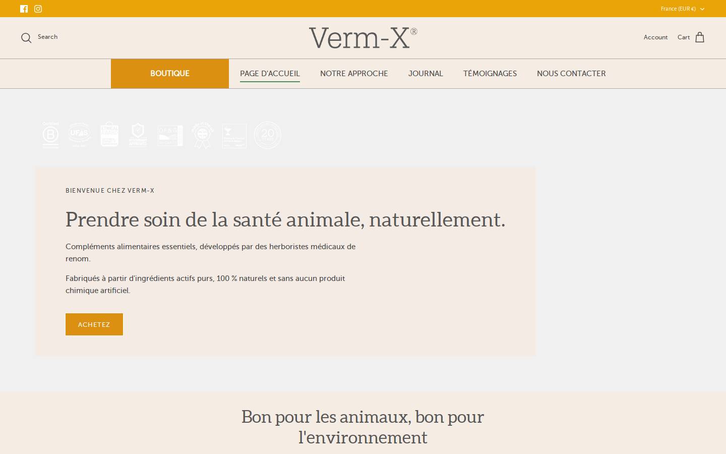 verm-xfr.com homepage screenshot