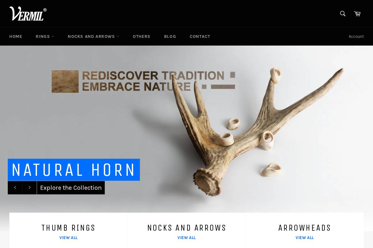 vermil.co homepage screenshot