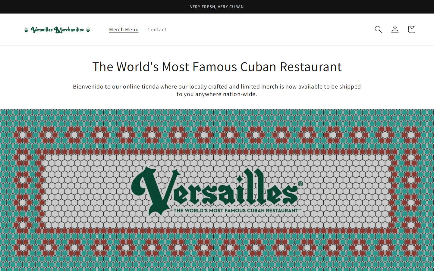 versaillesshop.com homepage screenshot