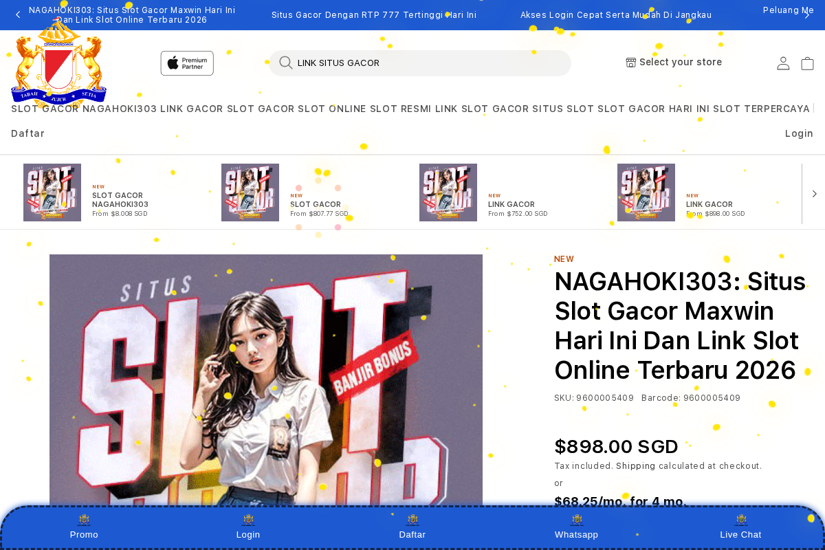 SLOT GACOR NAGAHOKI303 homepage screenshot